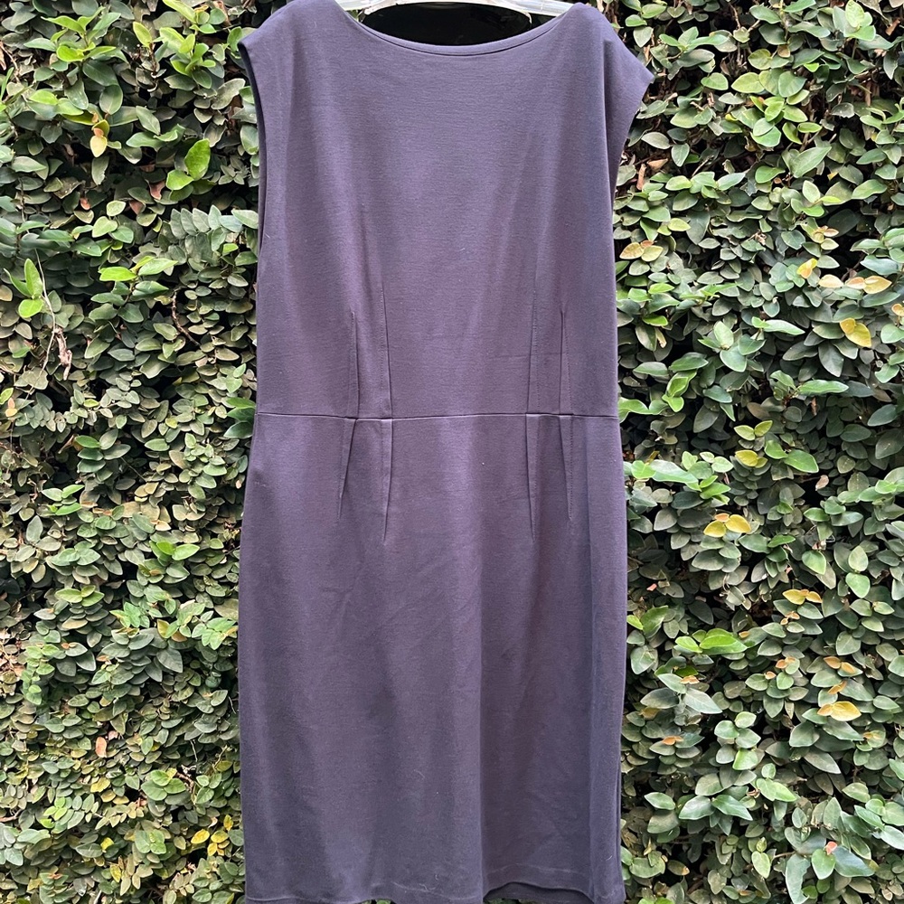 LOFT’s Sheath Navy Dress